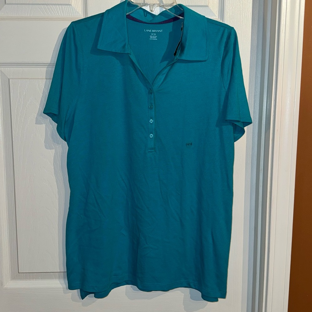Lane Bryant polo shirt